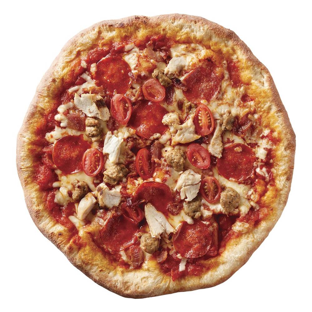 Raley'S Fresh Gourmet, Meat Lover'S Pizza (Hot) 1 Ea