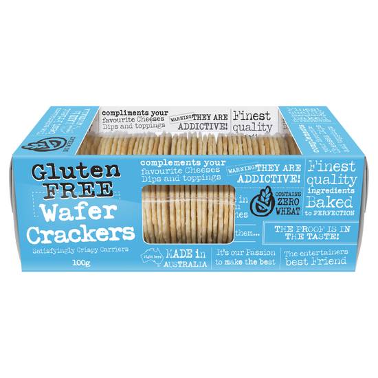 Wafer Crackers Gluten Free Natural 100g