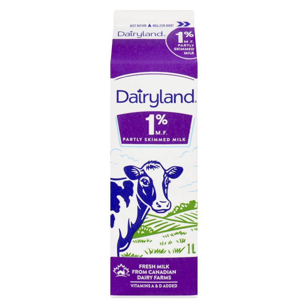 Dairyland 1% M.f. Partly Skimmed Milk (1 L)