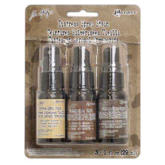 Tim Holtz Distress Spray Stains, Assorted (3 fl oz, 3 ct)