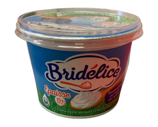 Crème Légère Epaisse 15% M.G Bridélice 20cl