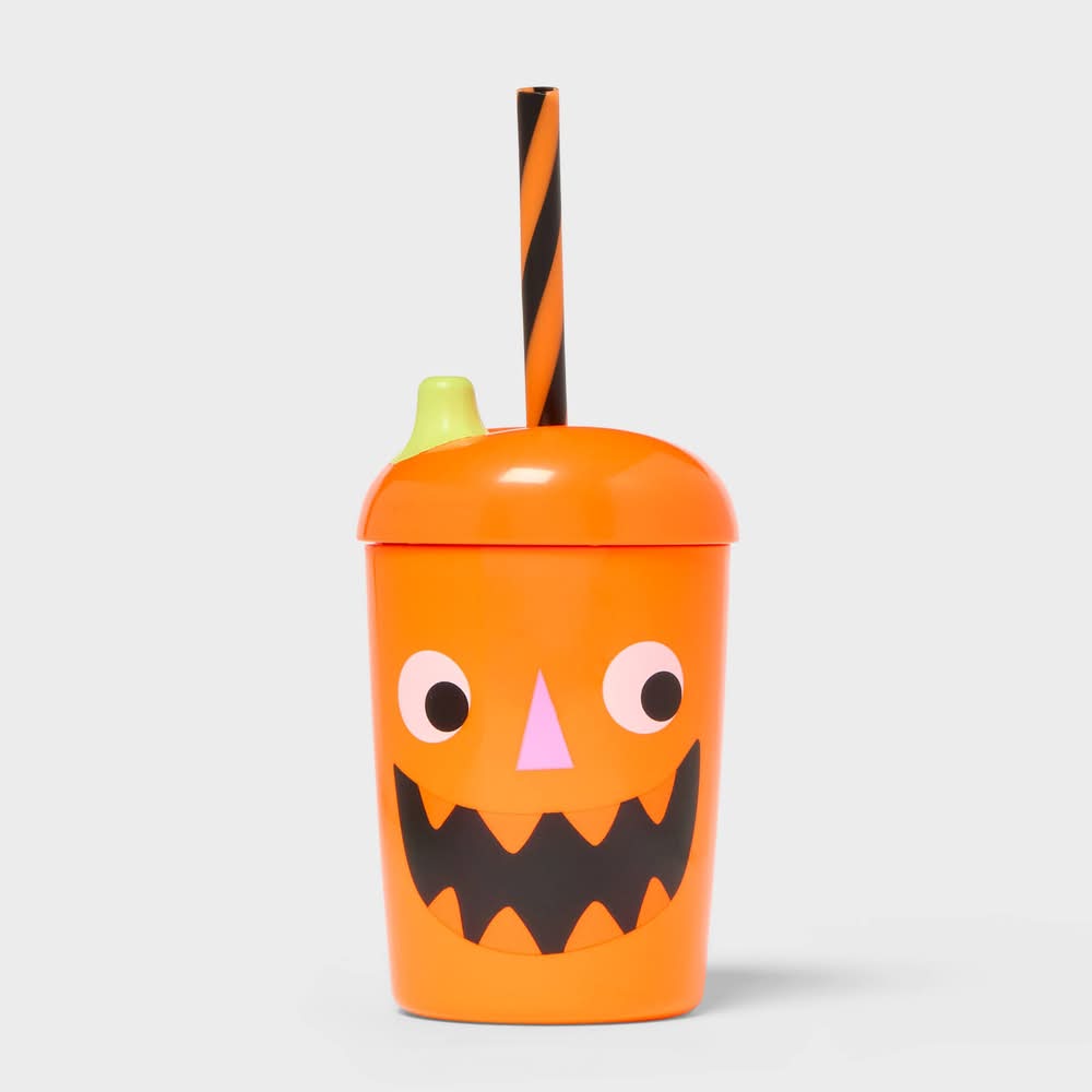 13 fl oz Pumpkin Figural Tumbler - Pillowfort™
