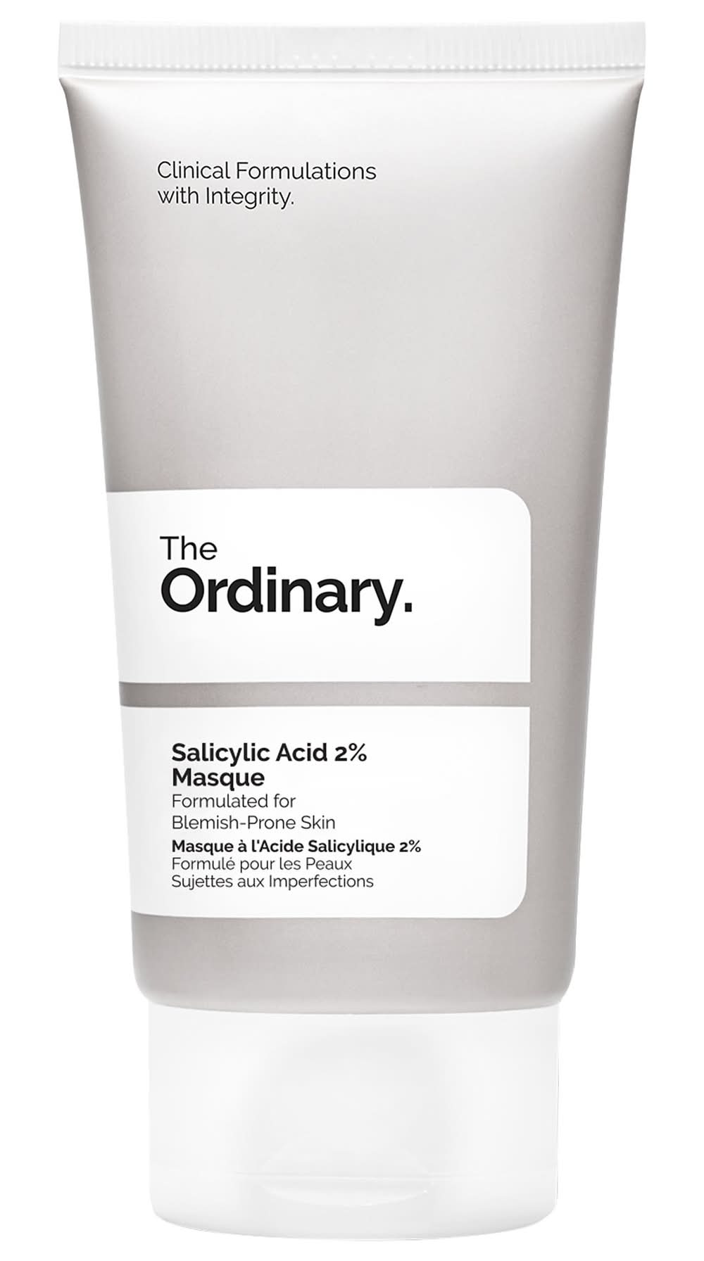 The Ordinary Salicylic Acid 2% Masque Clarifying Charcoal & Clay Mask for Blemish Prone Skin 1.7 oz/ 50 mL