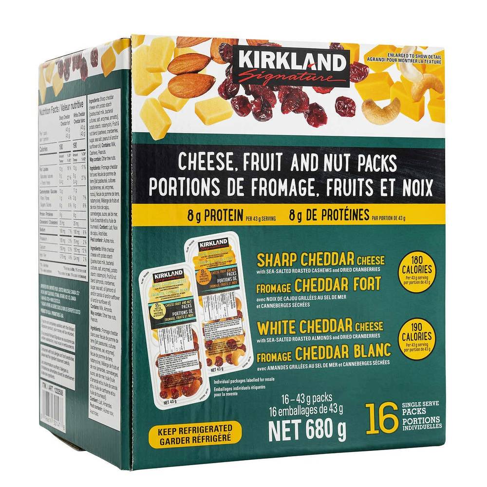 Kirkland Signature - Fromage Fruits & Noix, 680G / Kirkland Signature Cheese Fruits & Nuts, 680G