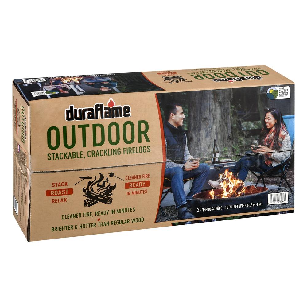 Duraflame Outdoor Stackable Crackling Firelogs