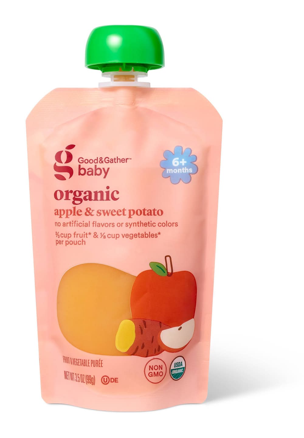 Good & Gather Organic Apple & Sweet Potato Baby Food Pouch (3.5 oz)