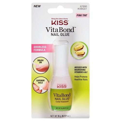 Kiss Vitabond Nail Glue - 0.18 oz