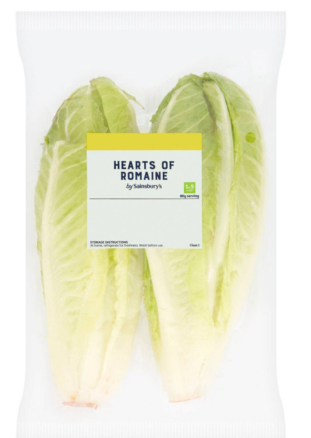Sainsbury's Romaine Lettuce Hearts Twin pack (2 pack)