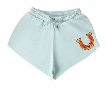 Juniors Fleece Shorts Medium Blue