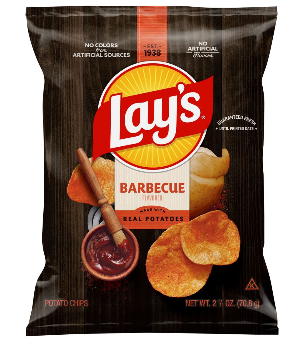 Lay's Potato Chips, Barbecue (2.5 oz)