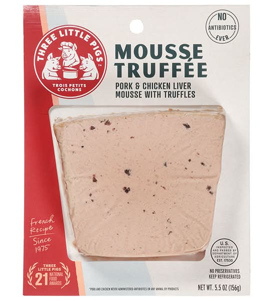 Les Trois Petits Cochons Mousse Truffle Slice Mousse Pate