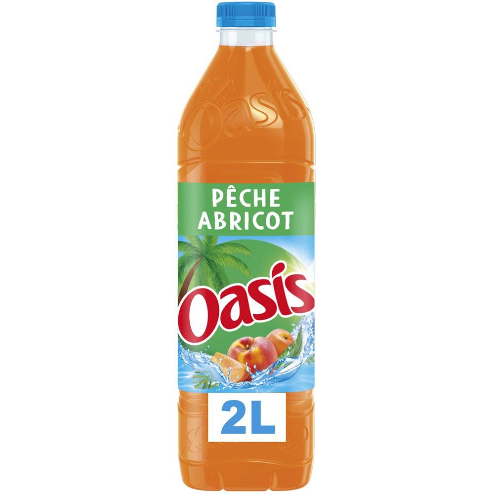 Oasis - Boisson aux fruits pêche abricot ( 2 L)