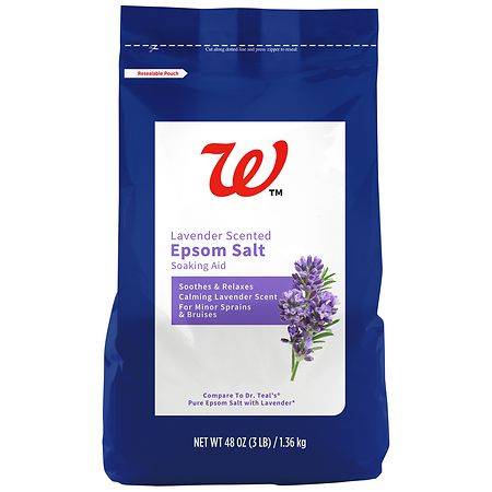 Walgreens Lavnender Scented Epsom Salt