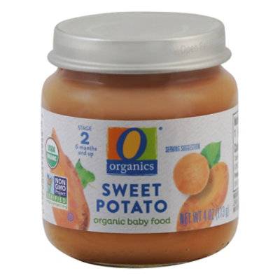 O Organics Baby Food Sweet Potato