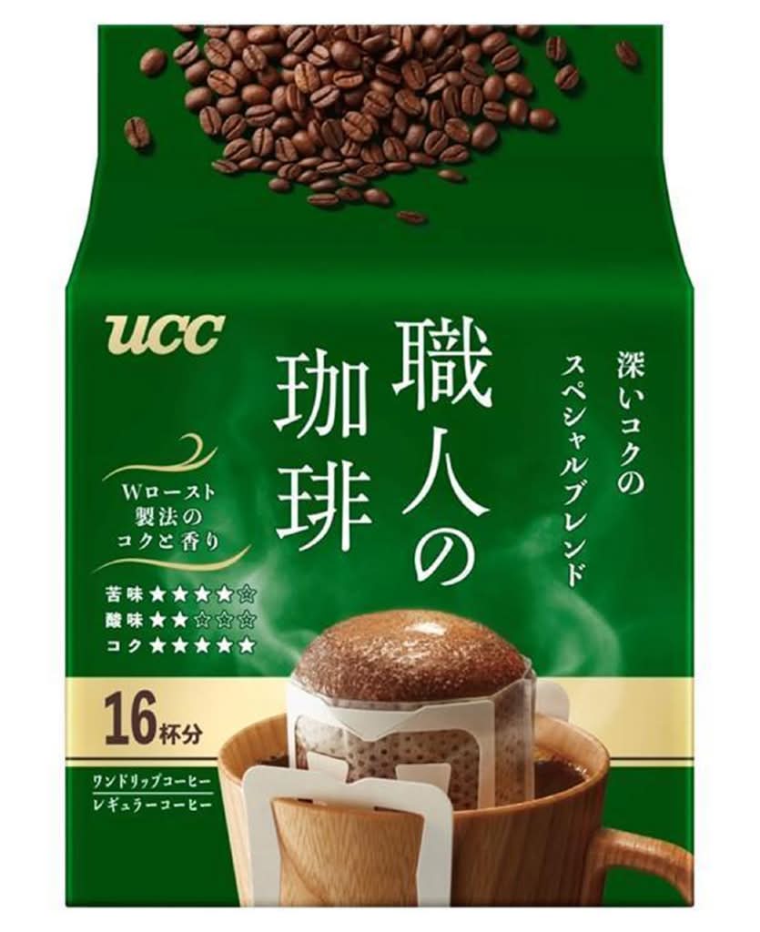 UCC 職人の珈琲 ワンドリップコーヒー - 深いコクのスペシャルブレンド (7g x 16)