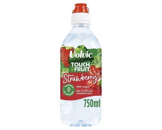 Volvic Touch of Fruit Strawberry Natural Flavoured Water 750ml