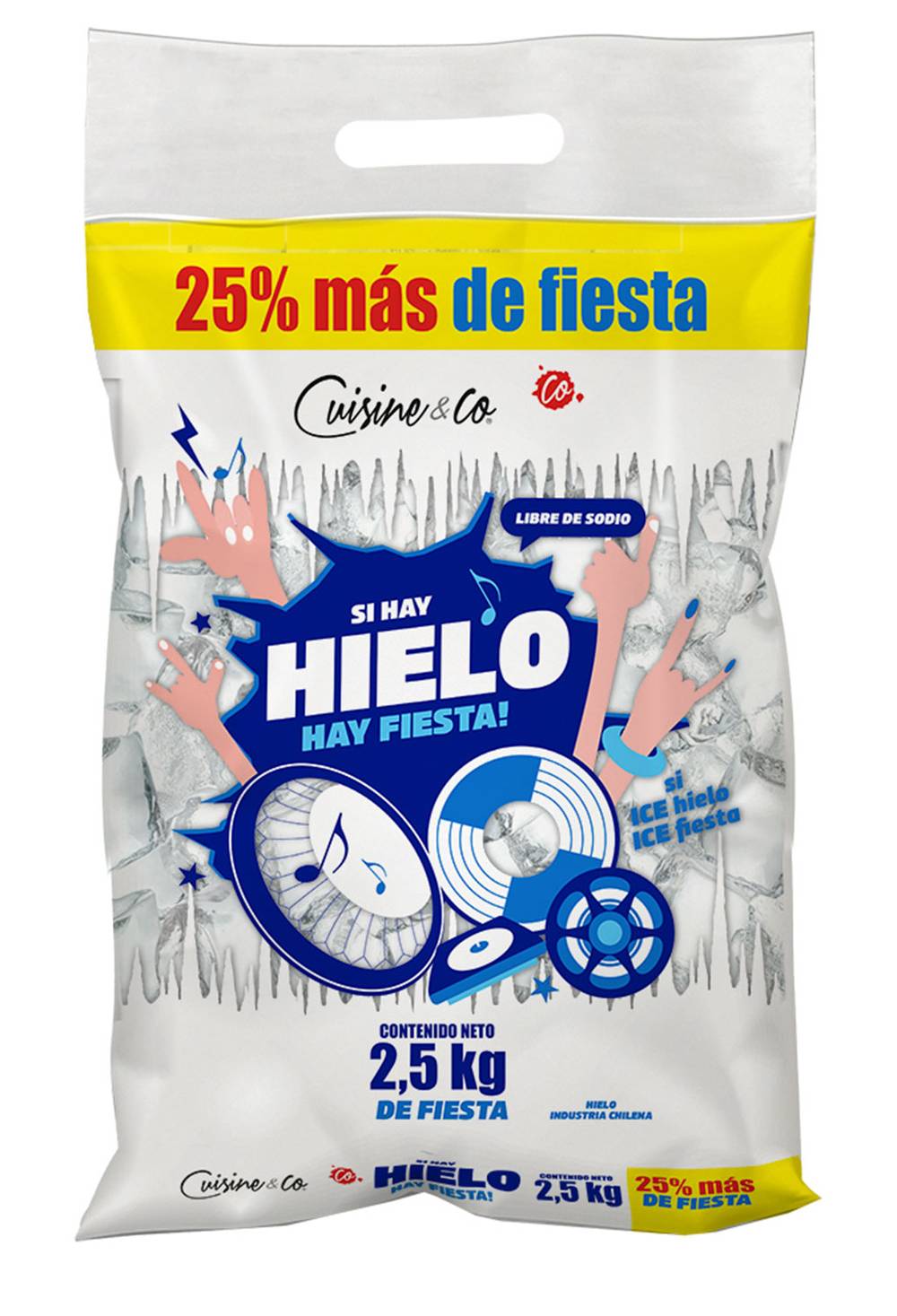 Cuisine & Co · Paquete de hielo (2,5 kg)