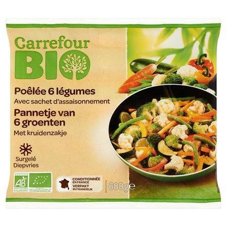 Carrefour Bio - Poêlée de 6 Légumes