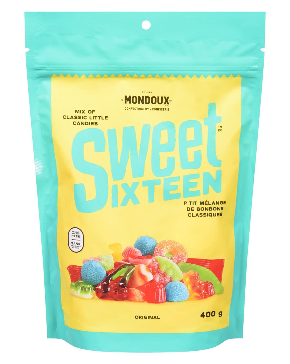 Sweet sixteen p'tit mélange de bonbons classiques - mix of classic little candies (assortis)
