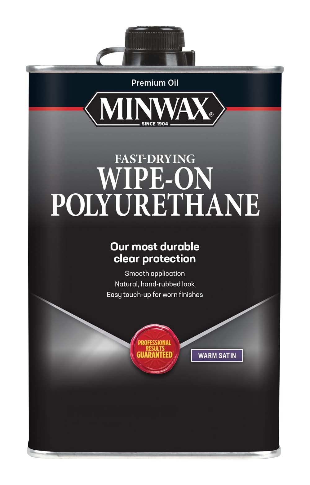 Minwax Wipe-On Poly Oil-based Clear Transparent Satin Interior Stain ( 1-pint )