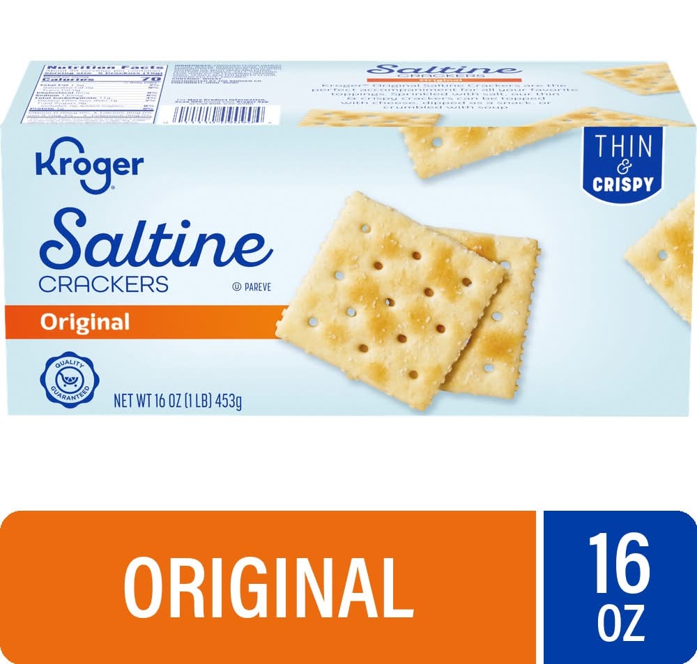 Kroger Original Saltines Crackers (16.7 oz)