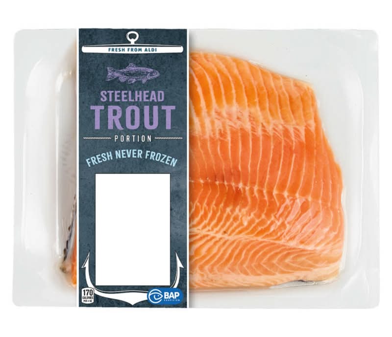 Aldi Fresh Steelhead Trout Portion