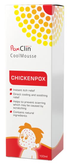 PoxClin Coolmousse Chicken Pox Relief (100ml)