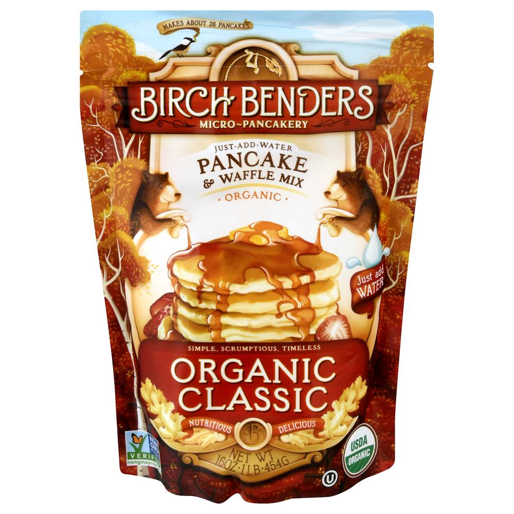 Birch Benders Organic Classic Pancake & Waffle Mix (16 oz)