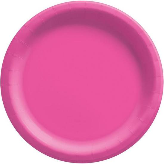 Royal Blue Extra Sturdy Paper Lunch Plates, 8.5in, 50ct