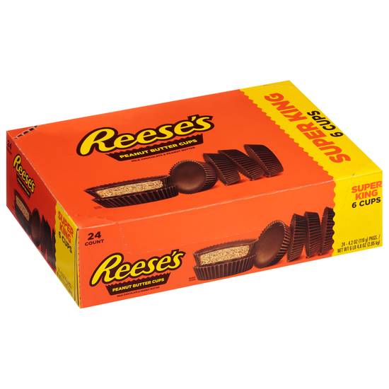 Reese's Super King Milk Chocolate (24 ct)(peanut butter)