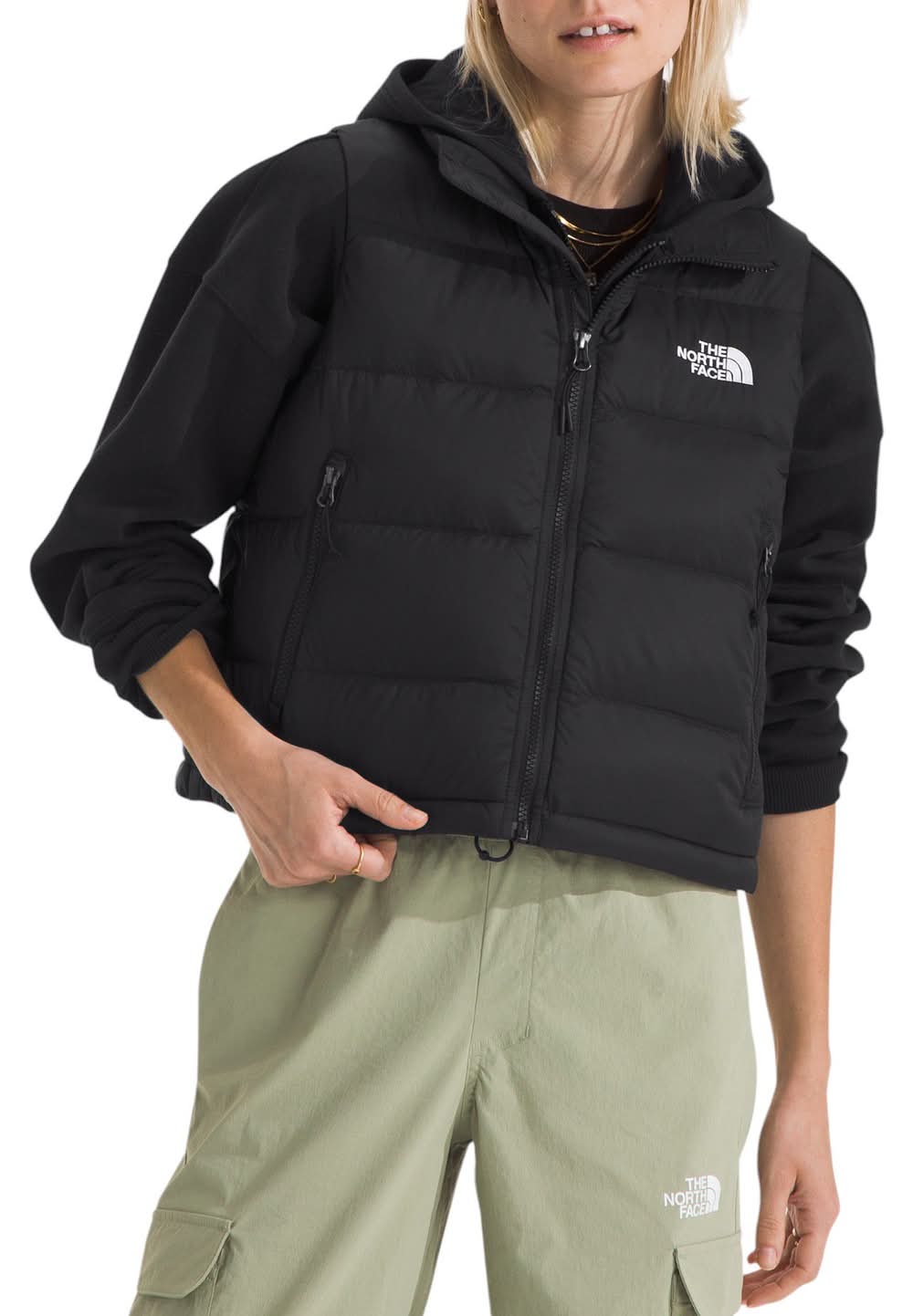 The North Face Women's Hydrenalite Down A-Line Vest (TNF Black, L)