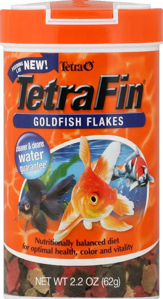 Tetra O Tetra Fin Goldfish Flakes (2.2 oz)