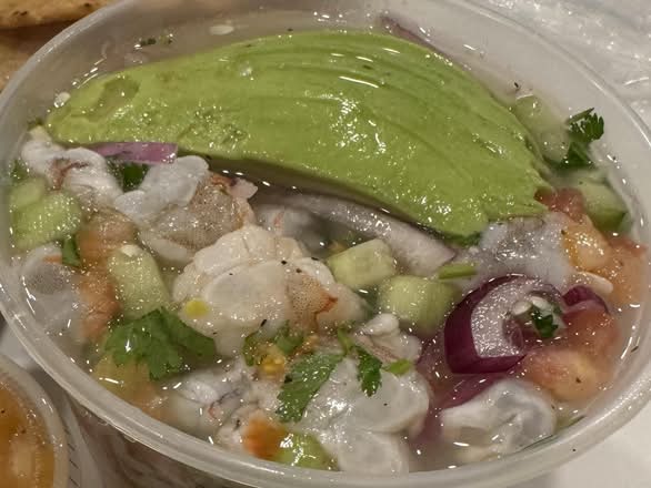 Raw Shrimp Ceviche (Ceviche De Camarón Crudo)
