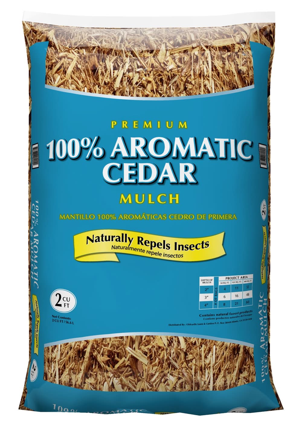 Premium 2-cu ft All Natural Cedar Blend Cedar Mulch