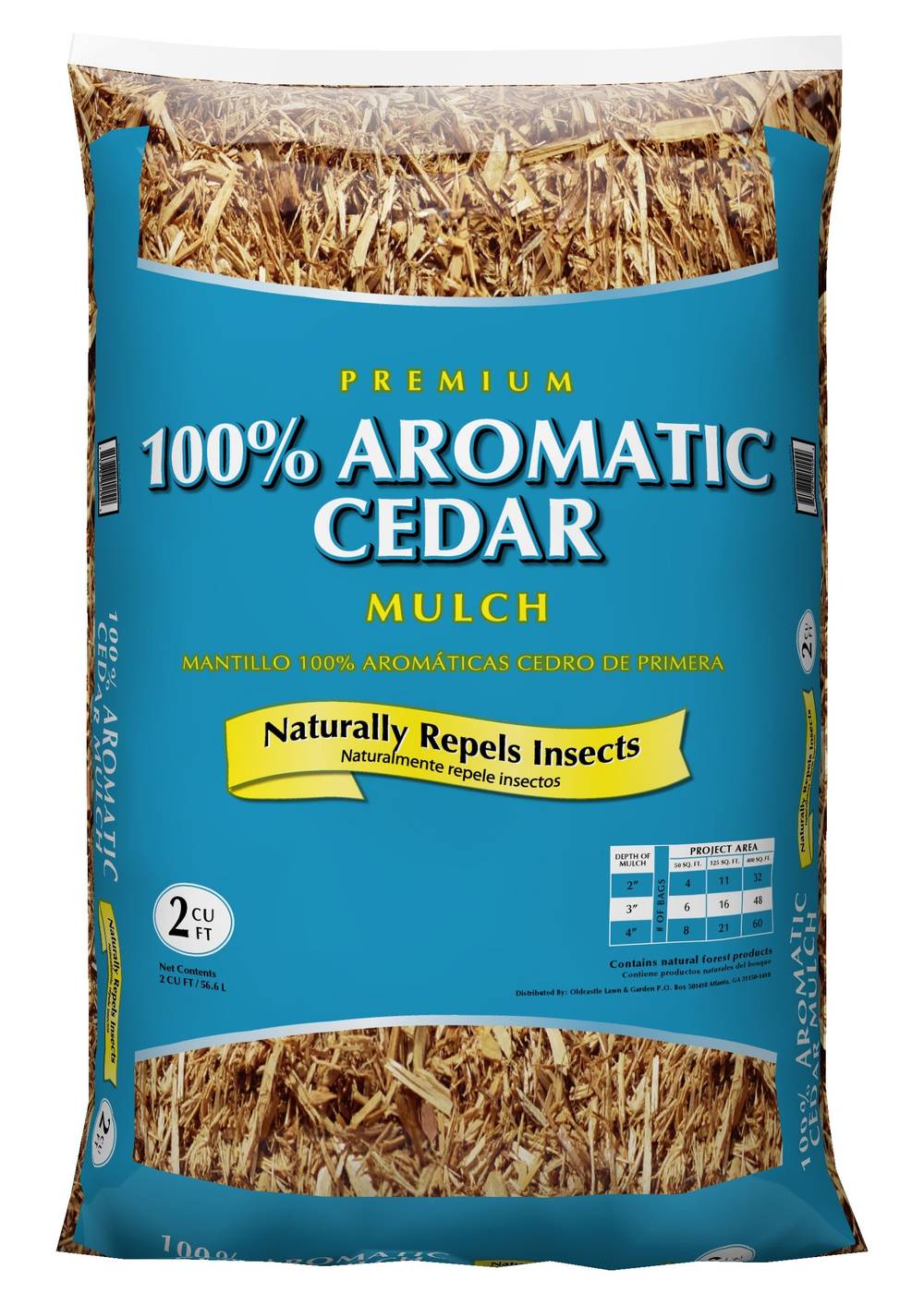 Premium 2-cu ft All Natural Cedar Blend Cedar Mulch | 902924