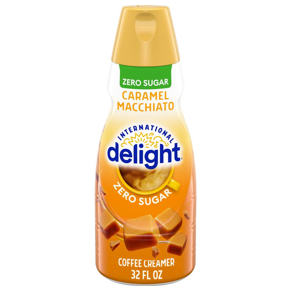 International Delight Zero Sugar Caramel Macchiato Coffee Creamer (32 fl oz)