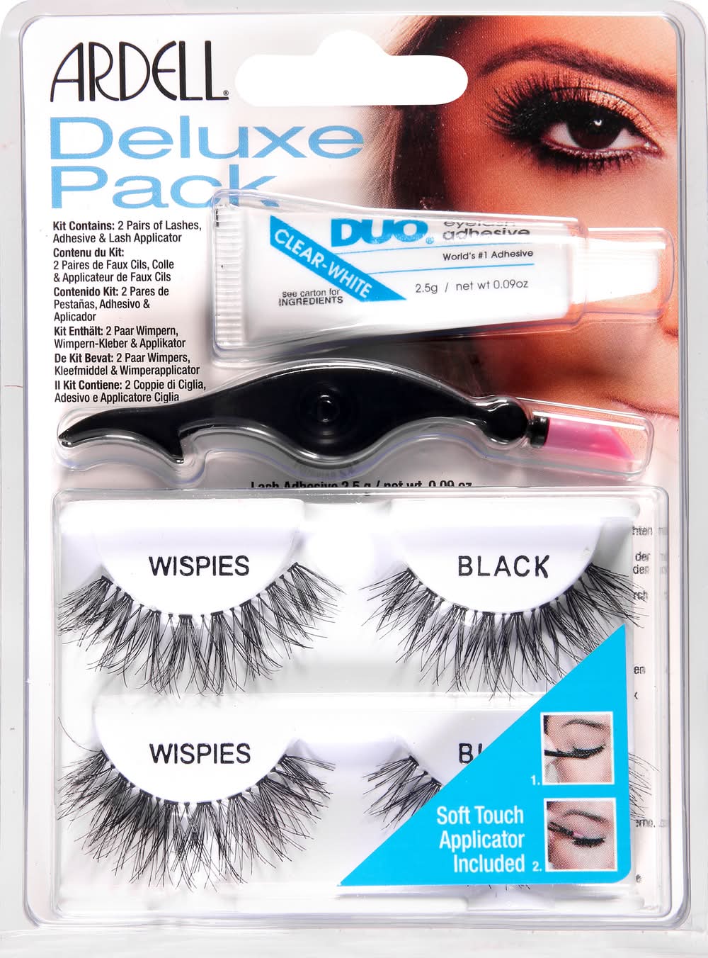 Ardell Deluxe Black Wispies Eyelashes (1.8 oz)