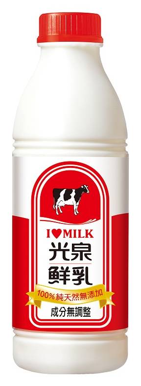 光泉100%純全脂鮮乳(無調整)936ml※實際到貨效期約4天以上 <936ml毫升 x 1 x 1Bottle瓶>