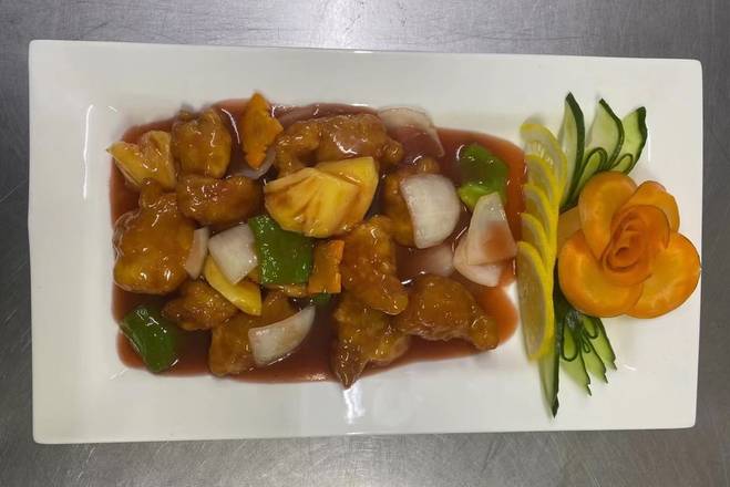 PorK Sweet and  Sour Cantonese style 