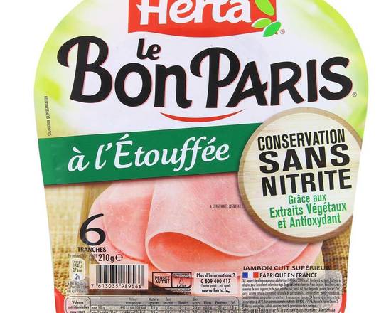 Jambon Le Bon Paris - 6 Tranches 210g- Herta