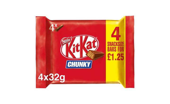 Kit Kat Chunky 4 x 32g (403646) 