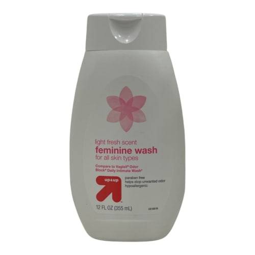 up&up Feminine Wash For All Skin Types, Light Fresh (12 fl oz)