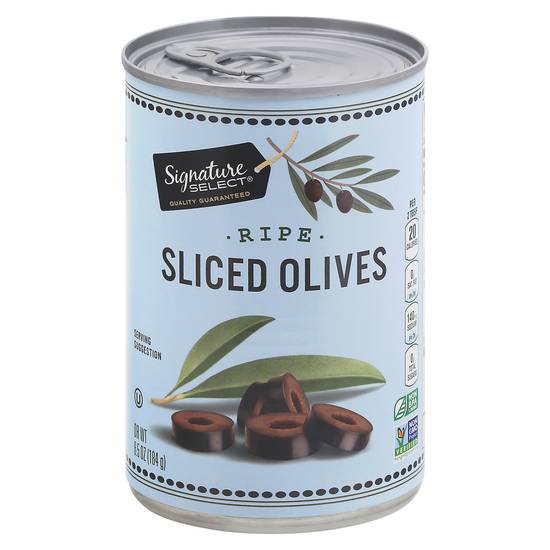 Signature Select Ripe Sliced Olives
