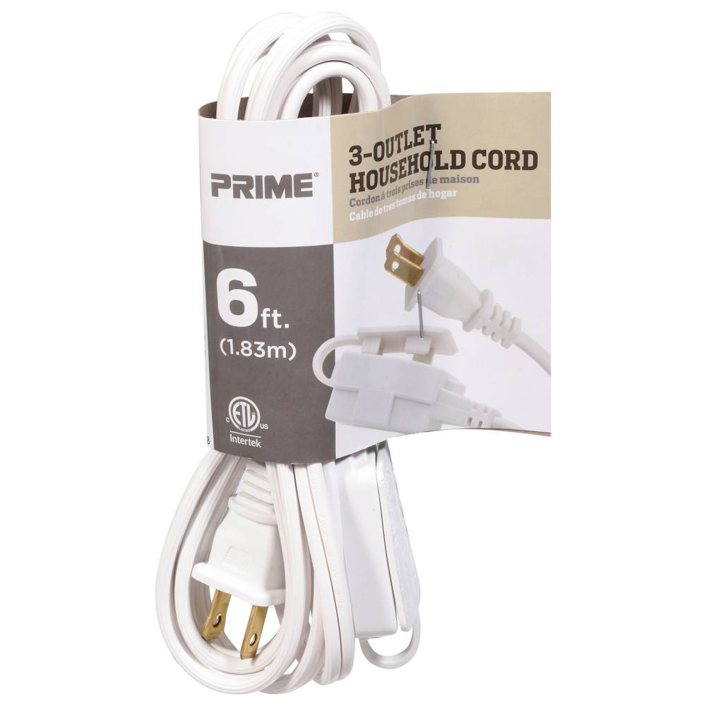 Prime 6' Household Cord