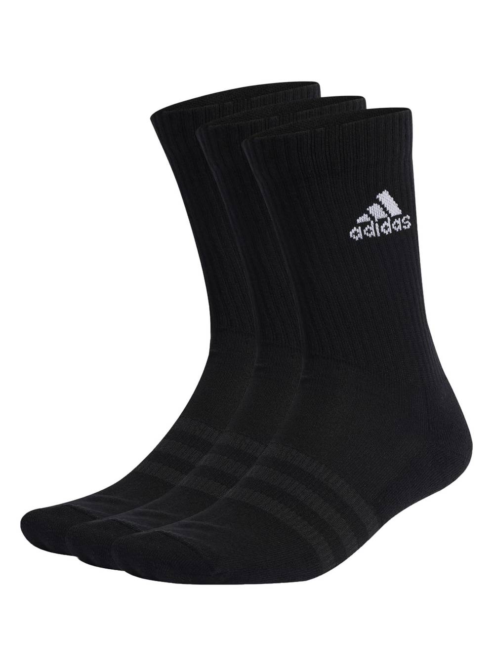Adidas pack 3 calcetín design urbana (color: negro. talla: m)