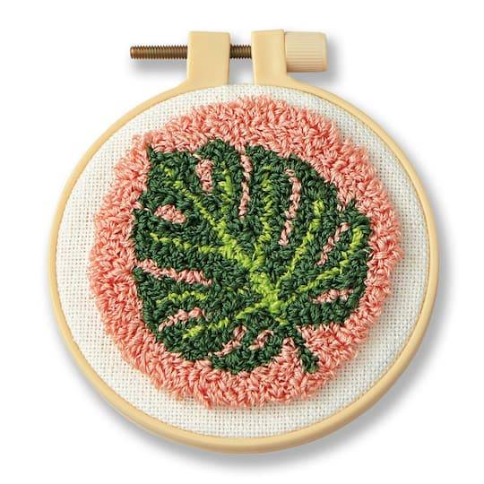 Leaf Punch Needle Kit By Loops & Threads