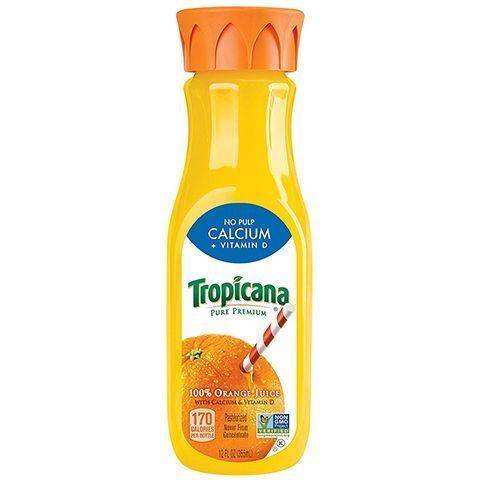Tropicana Orange Juice, Calcium + Vitamin D 12oz