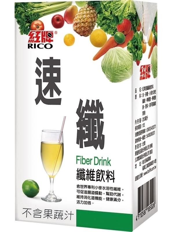 紅牌速纖纖維飲料TP250ml <250ml毫升 x 1 x 6Bottle瓶>