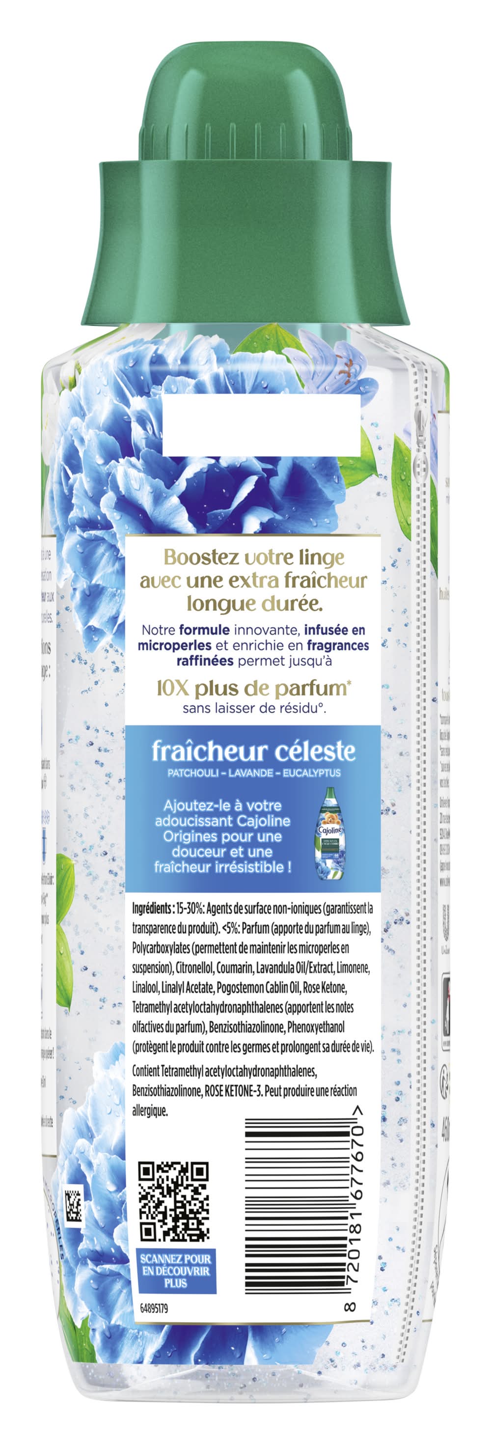 Cajoline Adoucissant liquide booster de parfum elixir Livraison de ...