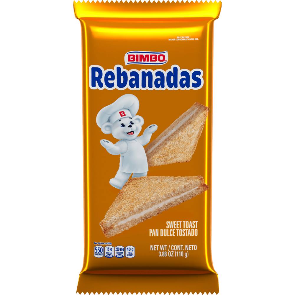 Bimbo Rebanadas Frosted Toasts (3.88 oz)